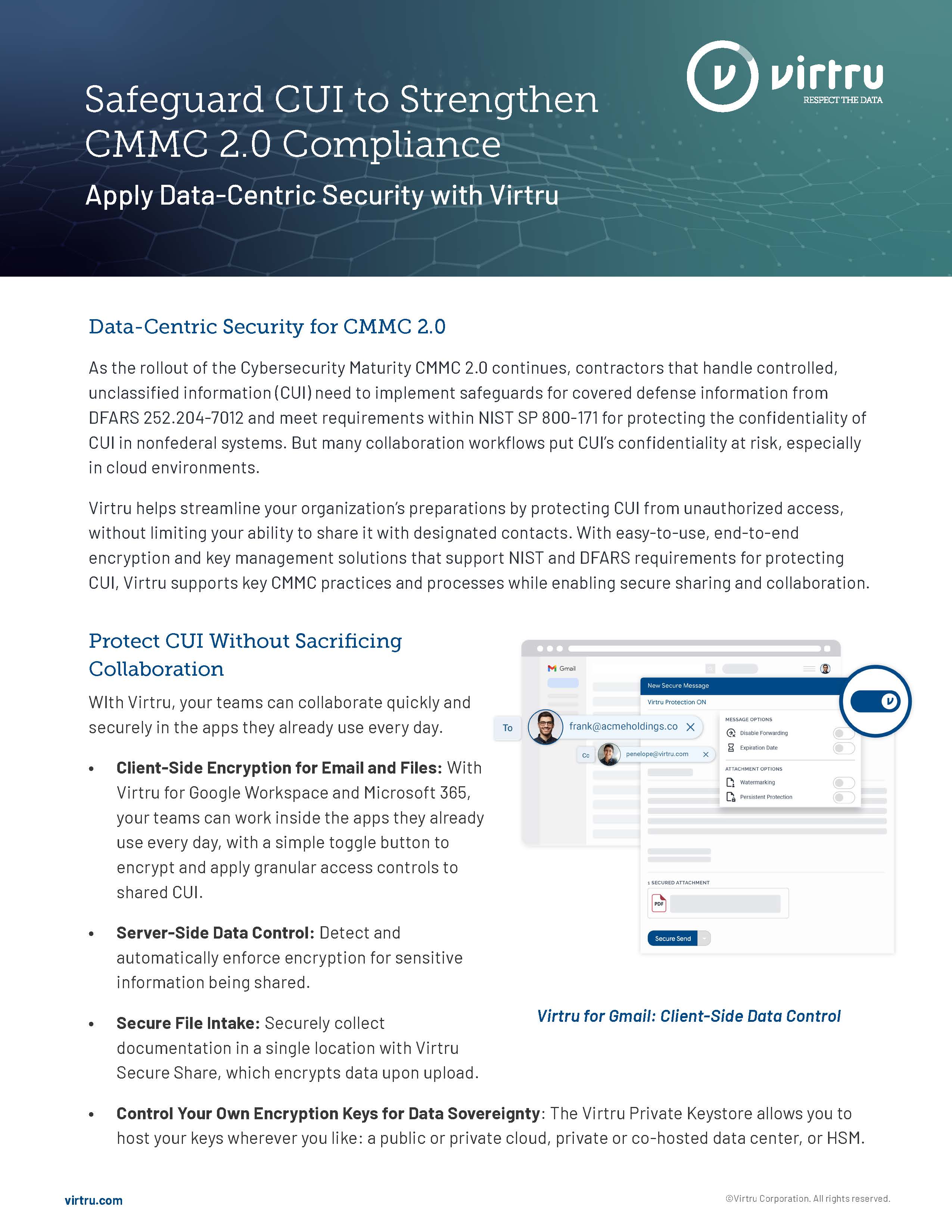 CMMC Data Sheet Cover Image